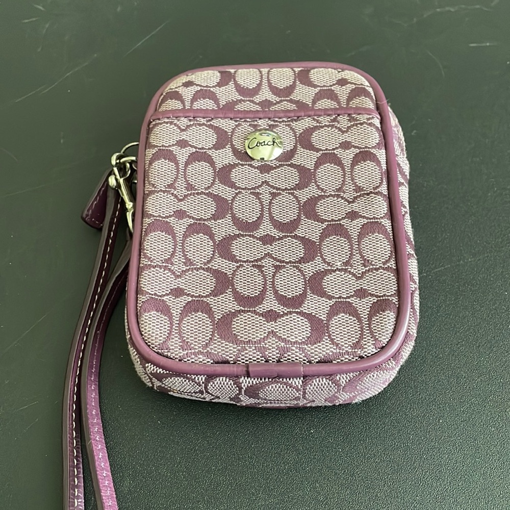 Coach little wristlet
